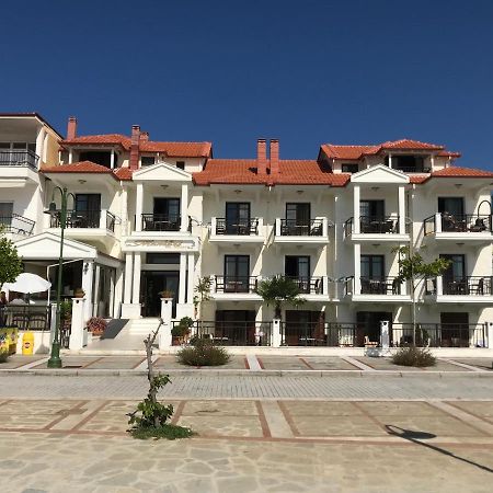 Makedos Sea View Apartment Nea Vrasna Luaran gambar