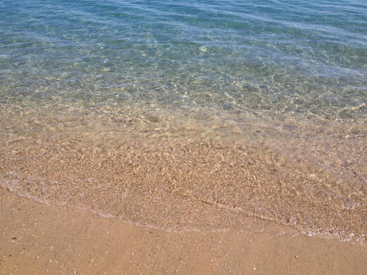 Makedos Sea View Apartment Nea Vrasna Luaran gambar