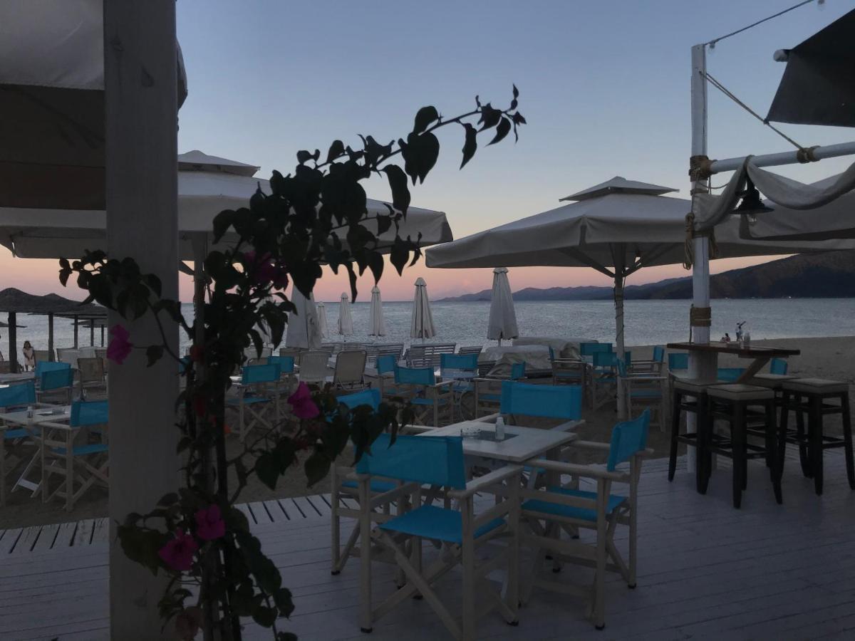 Makedos Sea View Apartment Nea Vrasna Luaran gambar