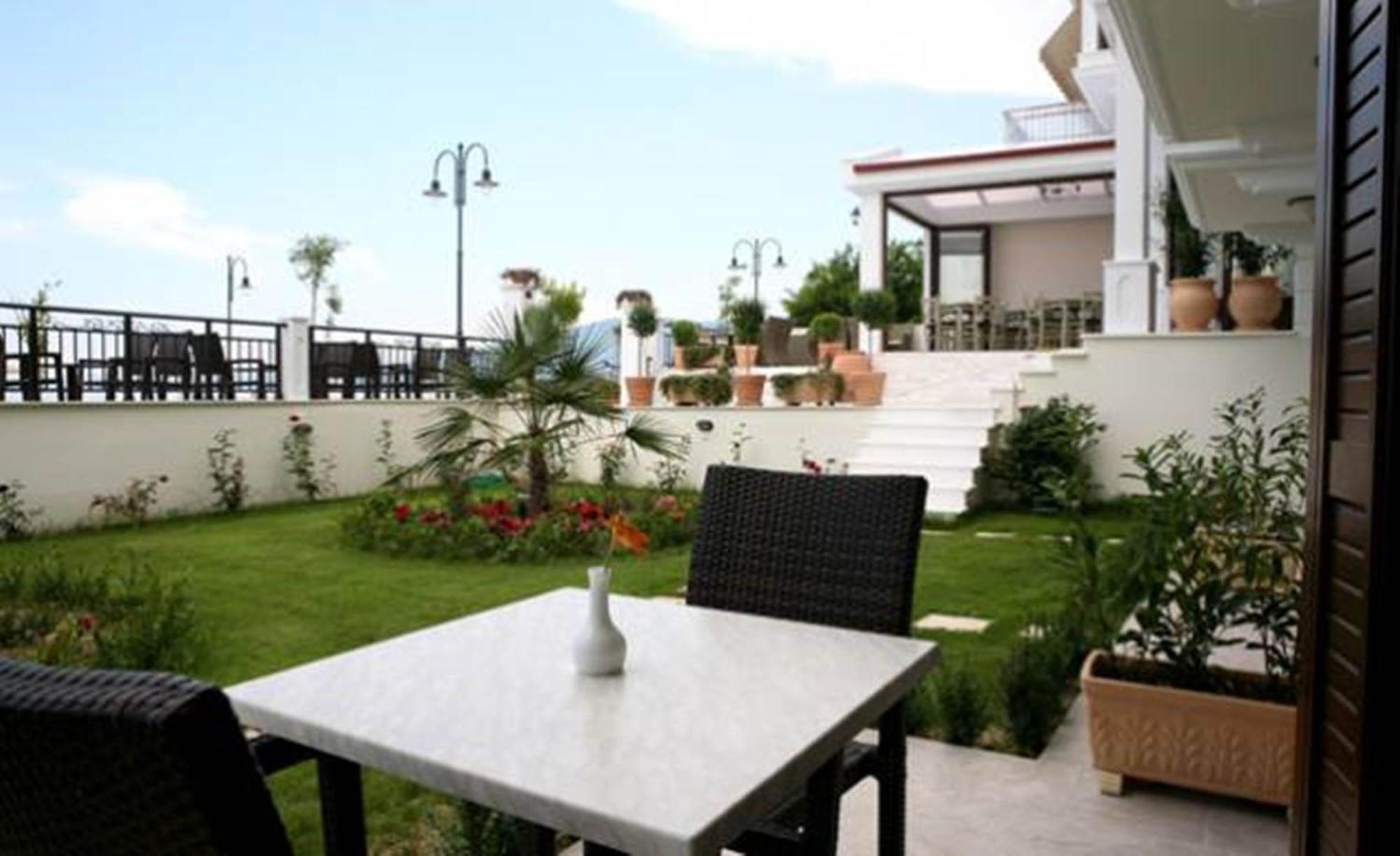 Makedos Sea View Apartment Nea Vrasna Luaran gambar