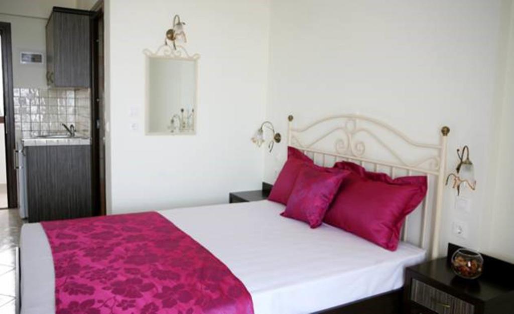 Makedos Sea View Apartment Nea Vrasna Luaran gambar