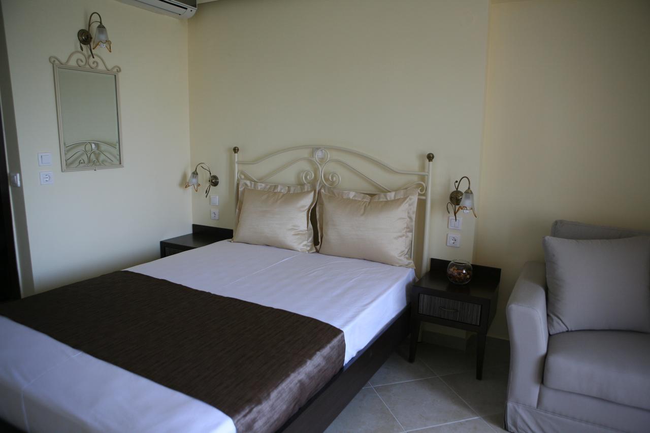 Makedos Sea View Apartment Nea Vrasna Luaran gambar